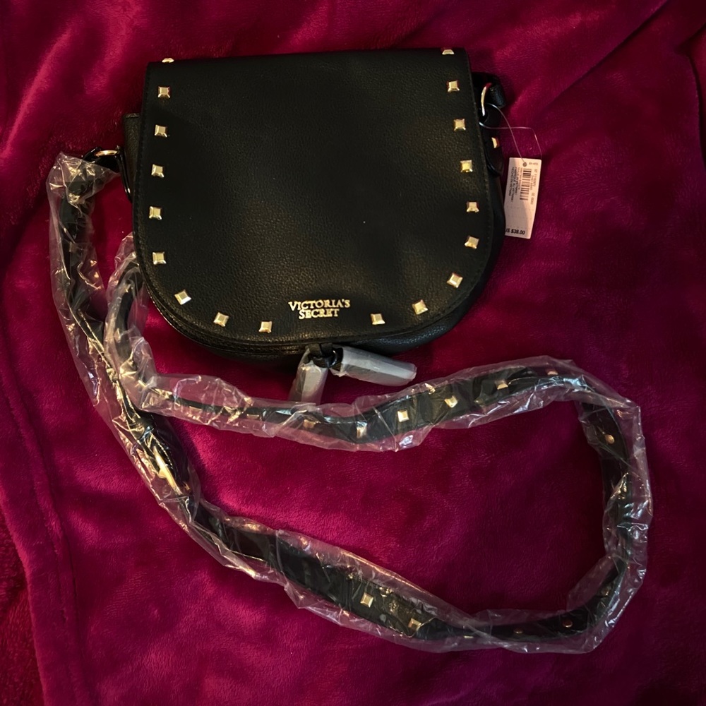 Brand new. studded.  VS crossbody